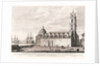 A view of the Franciscan church & convent in the city of Havana, taken from the Alcade's House in Granby Square by Elias Dumford