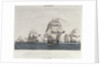 British convoy of 63 ships and all but 8 ships captured by Spanish and French under Cordova. St Vincent, 9th August 1780 by Vallejo