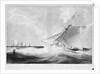 HM cutter 'Active' (1779) communicating with Admiral Duncan before the Battle of Camperdown, 11 October 1797 by Edward Duncan