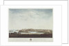 This view of La Valletta, taken from the Gargur Battery during the siege in 1800 by J. Weir