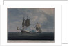 The capture of the Spanish slave brig 'Midas' by HM Schooner 'Monkey' on the Great Bahama Bank, 27 June 1829 by William John Huggins