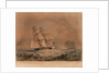 HM Brig 'Acorn', 16 guns, in chase of the piratical slaver 'Gabriel' by Nicholas Matthew Condy