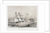 HM Brig 'Acorn', 16 guns, in chase of the piratical slaver 'Gabriel' by Nicolas Matthew Condy