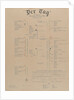 Diagram of the surrender of German fleet, 21 November 1918 by Samuel A. Brooks