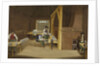 Woolwich Arsenal 1750: laboratory interior making charges by British School