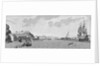 Mahon and the arsenal (with Spanish man-of-war on right) by unknown