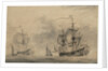 Dutch men of war by Willem van de Velde the Elder