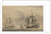 Dutch men of war by Willem van de Velde the Elder