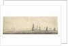 Dutch fleet by Willem van de Velde the Elder
