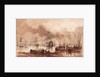 Bombardment of Algiers, 28 August 1816 by Joseph Cartwright