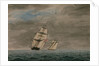 Andromache' chasing Yankee schooner by George Tobin