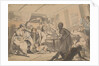 Stateroom of a Margate passage boat by Thomas Rowlandson