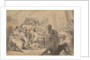Stateroom of a Margate passage boat by Thomas Rowlandson
