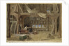 A sail maker's loft by William Roxby Beverley