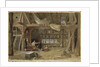 A sail maker's loft by William Roxby Beverley