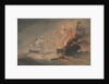 The 'Minnie Shiffer' rescuing 600 lives from the 'Connaught' in the Atlantic, 8 October 1860 by Oswald Walter Brierly