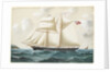 Spin Away of Fowey at sea by Reuben Chappell