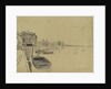 Crowley's Wharf, Greenwich, in February 1825 by Edward Duncan