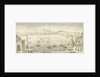 Mediterranean fortified city showing arcs of fire of defending batteries by Unknown