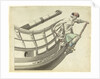 Figurehead of the 'Le San Culote' by French School