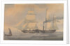 The John Bull steam and sail vessel by unknown