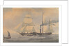 The John Bull steam and sail vessel by unknown