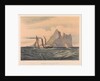 Gibraltar from the sea with the Lady Mary Wood by Oswald Walter Brierly