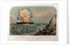 The explosion on board the steamship 'Great Eastern', off Hastings, on the 9 September 1859 by FW Farbrother