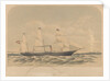 Lithograph of the Spanish vessel 'Mino' (1870) by J. McCahey