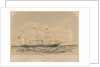 Lithograph of the Spanish vessel 'Mino' (1870) by J. McCahey