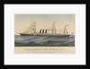 The Magnificent Steamship 'City of New York' of the Inman Line by Currier & Ives