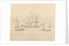 HM Yacht The Prince Regent and her ship's boat by Unknown