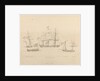 HM Yacht The Prince Regent and her ship's boat by Unknown