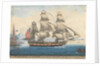 The Daphene of London, Capt. Joseph Banfield, departing from Naples year 1791 by Corne
