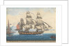 The Daphene of London, Capt. Joseph Banfield, departing from Naples year 1791 by Corne