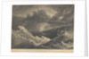 From a sketch made in 1804 during a storm between Madagascar and the Cape of Good Hope in which the Indiaman ship 'Prince of Wales' was totally lost by L. Hastings