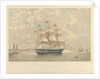 The New York and London Packet ship Victoria (entering New York Harbour) by Unknown