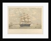 The New York and London Packet ship Victoria (entering New York Harbour) by Unknown