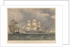 The 'Marlborough' East Indiaman (1846) 1450 Tons by Thomas Goldsworth Dutton