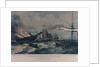 Destruction of the American emigrant ship 'Ocean Monarch' on the 24 August 1848 by A. Maclure