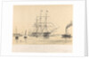 The 'Kent' (1853), 1000 tons, being towed past Gravesend by Thomas Goldsworth Dutton