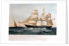 Clipper ship 'Harwood' (Br, 1857) by Thomas Goldworth Dutton