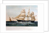 Clipper ship 'Harwood' (Br, 1857) by Thomas Goldworth Dutton