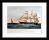 Clipper ship 'Harwood' (Br, 1857) by Thomas Goldworth Dutton