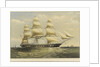 Clipper ship 'Clarence' by Thomas Goldsworth Dutton