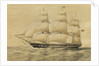 Clipper ship 'Renown' by Thomas Goldsworth Dutton