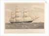 The clipper ship 'Highflyer', 1111 Tons by Thomas Goldsworth Dutton