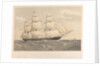 The clipper ship 'Highflyer', 1111 Tons by Thomas Goldsworth Dutton