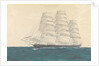 Clipper ship 'Thomasina MacLellan' (1873) by T. B. J