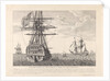 Napoleon surrendering to Captain Frederick Lewis Maitland on 15 July 1815 by Jean-Jérôme Baugean [artist & engraver]; Palmer [publisher]